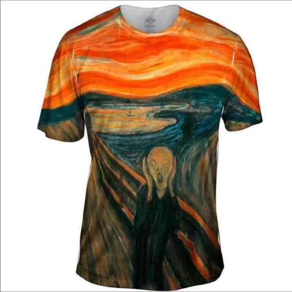Yizzam "The Scream" (1895) T-shirt (M) Top - Picture 1 of 6